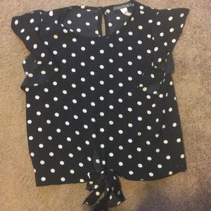 Polka dot shirt